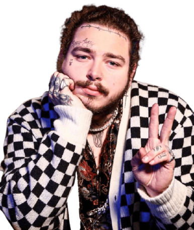 [Best 70+] » Post Malone PNG » HD Transparent Background