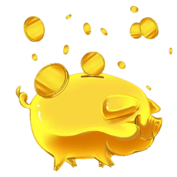 gold-png-pig-png-6